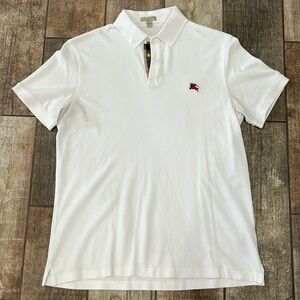 Burberry Short Sleeve Polo Shirt mens size XL
